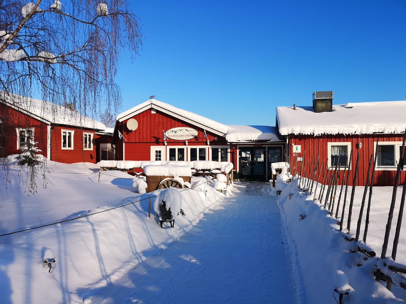 Ibland kommer det rikligt med snö